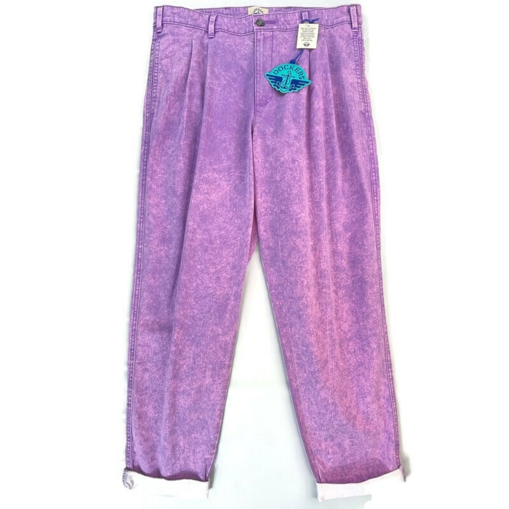 Dockers Lavender Purple Khaki Pants (32W 29L)